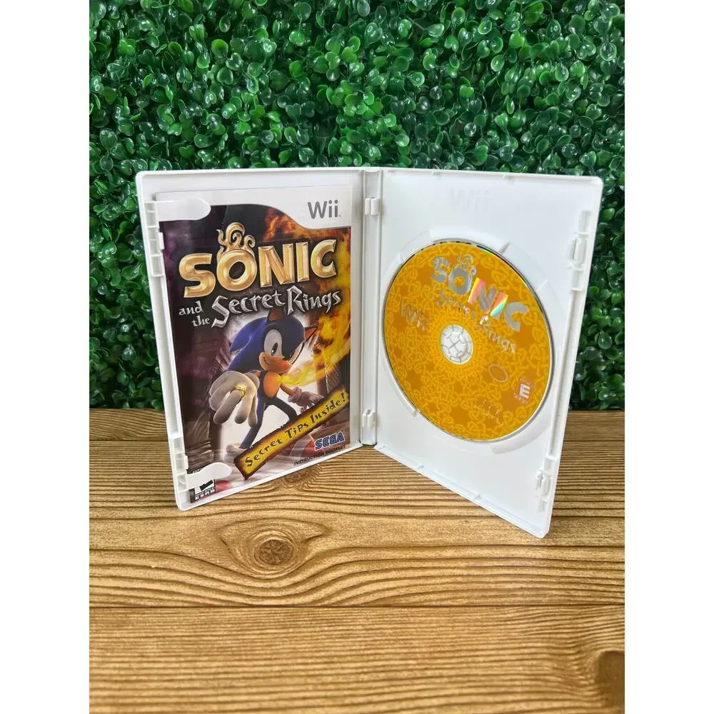 Sonic and the Secret Rings (Nintendo Wii) Complete CIB w/ Manual